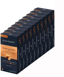 Davidoff Café Crema Elegant Lungo kávékapszula készlet, 10x10 db x 5, 5 g, Nespresso rendszerrel kompatibilis