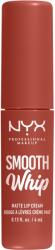 NYX Cosmetics NYX PM Smooth Whip Lip Cream folyékony matt rúzs, 7 Pushin' Cushion, 4ml (800897131111)