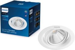 Philips Pomeron süllyesztett LED spotlámpa, 3W, 200 lm, állítható fényerősség, meleg fény (2700K), IP20