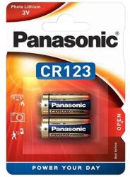 Panasonic Photo Lithium CR 123 akkumulátor, 2 db (B00192560)