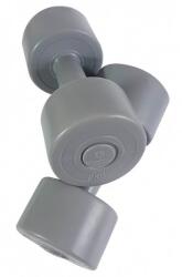 Sveltus Set gantere aerobic vinil 2 kg, SVELTUS, gri