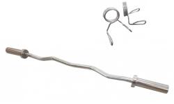 Sveltus Bara EZ curl bar 120 cm + 2 coliere, 1672, Sveltus