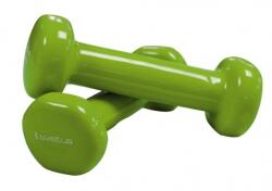 Sveltus Set gantere aerobic epoxy de 2x1, 5 kg, Sveltus, verde