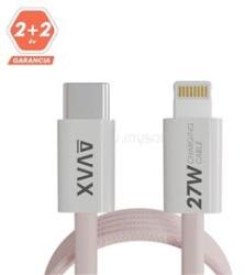 AVAX CB611P MAGNETY 27W 1m USB-C - Lightning adat- és töltőkábel (AVAX_CB611P) (AVAX_CB611P)