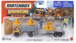 Mattel Matchbox: Hitch and Haul - Construction Zone játékszett (JCN10)