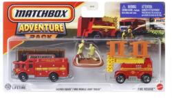 Mattel Matchbox: Hitch and Haul - Fire Rescue játékszett (JCN17)