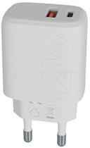 AVAX CH312W SPEEDY 12W USB A + USB C hálózati töltő (AVAX_CH312W) (AVAX_CH312W)