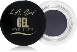 L. A. Girl Cosmetics Gel Eyeliner tartós zselés szemceruza árnyalat Raging Purple 3 g