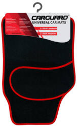 Carguard Set Covorase Auto Textile Carguard Universale 64 x 44 cm | 44 x 29 cm Negru - Rosu (PAT002)