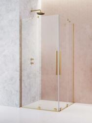 Radaway Furo Gold KDD szögletes arany zuhanykabin 120B+90J (10105120-09-01L+10105090-09-01R)