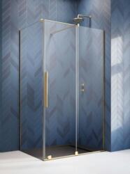 Radaway Furo Gold KDJ szögletes arany zuhanykabin 110B+100 (10104572-09-01L+10110530-01-01+10113100-01-01)