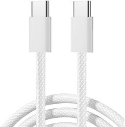JOYROOM Adatkábel, Joyroom S-A45 Ben sorozat, USB-C - USB-C, 60 W, 1 m, fehér (JR-S-A45-WHT)