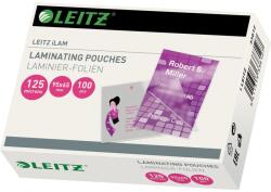 Leitz forró fólia, 65x95 mm, névjegykártyákhoz, játékkártyákhoz és kitűzőkhöz, 125 kicsi, 100 db / szett (LZ33812)