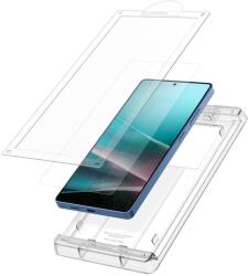 Spigen Elite Shield EZ FIT HD hibrid képernyővédő fólia rögzítési rendszerrel kompatibilis a Samsung Galaxy S25 Ultra Clear készülékkel (KF2346026)