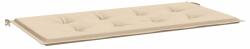 vidaXL bézs oxford szövet kerti padpárna 100x50x4 cm 47625 (47625)