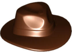 LEGO® Alkatrészek (Pick a Brick) Vörösesbarna Fedora Kalap 6042868 (6042868)