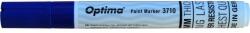 Optima Paint 3710 jelölőfilc, 4, 5 mm-es kerek hegy, 2-3 mm írásvastagság, kék (OP-37102302)