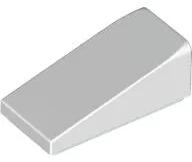 LEGO® 5404c1 - LEGO fehér kocka 18° lejtő 2 x 1 x 2/3 méretű (5404c1)