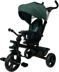 BERG Tricikli, Forgatható ülés, Lábtartó, Zsálya Zöld