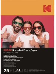 Kodak Snapshot fotópapír, fényes, A4, 21x29, 7cm, 180g, 25db KO-3510812 (KO-3510812)