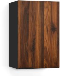 Blumfeldt WoodVista dulap înalt, cu Soft-Close, mânere din aluminiu, realizat din materiale sustenabile. (JOY-WVH400BW) (JOY-WVH400BW)