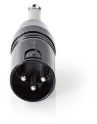 Nedis COTP15942BK 6, 35 Jack dugó - 3P XLR dugó adapter (COTP15942BK) - pcx