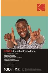Kodak Snapshot fotópapír, fényes, A6, 10x15cm, 180g, 100db KO-3510829 (KO-3510829)
