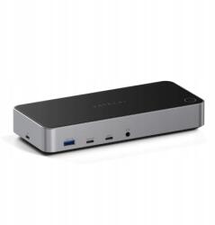 Satechi Triple 4K dokkoló állomás 3x4K 3xHDMI 2xDP Usb-c M1 M2 monitorokhoz (ST-D4KTM-EU)