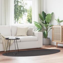 vidaXL Килим HUARTE Антрацит 100 x 200 cm Полиестер (4103657)