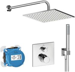 Ideal Standard CeraTherm - Zuhanyszett rejtett termosztáttal, testtel, 30x30 cm, króm A7572AA (A7572AA)
