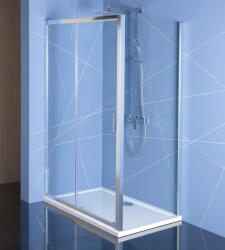 POLYSAN Easy Line - Zuhanykabin 1100x900 mm, alumínium/tiszta üveg EL1115EL3315 (EL1115EL3315)