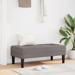 vidaXL Пейка Таупе 113 x 57 x 39 см текстил (42001940)