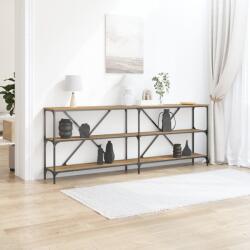 vidaXL Конзолна маса Дъб Артизан 200 x 30 x 75 см Инженерна дървесина (863446)