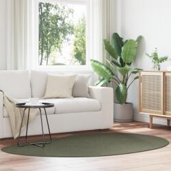 vidaXL Килим HUARTE Горско зелено 140 x 200 cm Полиестер (4103743)