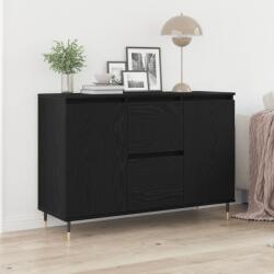 vidaXL Служебен шкаф Черния дъб 101, 5 x 35 x 70 см Инженерна дървесина (862147)