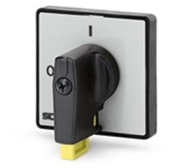 SCAME FRONT OPERATOR PADLOCKABLEnIP65 standard 48x48mm F1 Y1 D1 GENERAL GREY/BLACK TYPE 1, 4, 4X (590.YM49B2)
