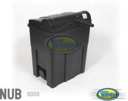 Aqua Nova NUB - Filtru iaz cu sterilizator UV-9000 + 11 W (20 l | până la 9000 l | Diametrul furtunului: 20-40 mm interior / 50 mm exterior)
