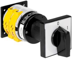 LOVATO Electric Intrerupator rotativ cu came, GN SERIES, O68-O78-O79 VERSION, REAR MOUNT, DOOR-COUPLING SYSTEM. ON/OFF SWITCH, THREE-POLE - 2 WAFERS - SCHEME 10, 16A (7GN1210O68)