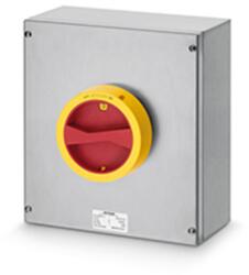 SCAME Intrerupator separatorn40A 6P IP65 250x280x120mm Y3 IK10 EMERGENCY YELLOW/RED (590.SEM4006)