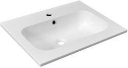 SAPHO Sapho, SIDRA mosdó, öntött márvány, 61x46 cm, fehér, SD061 (SD061)