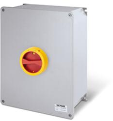 SCAME Intrerupator separatorn125A 8P IP65 315x410x150mm Y5 IK08 EMERGENCY YELLOW/RED (590.HEM12508)