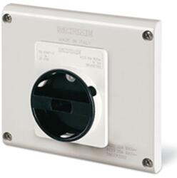 SCAME Intrerupator separatorn32A 3P+N IP65 136x125mm Y1 IK09 GENERAL GREY/BLACK GW 650°C (590.GR3205)