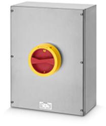 SCAME Intrerupator separatorn160A 6P IP65 300x400x150mm Y5 IK10 EMERGENCY YELLOW/RED (590.SEM16006)