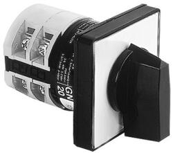 LOVATO Electric Intrerupator rotativ cu came, GN SERIES, U montaj pe panou. MOTOR SWITCH, POLE CHANGING SWITCHES - 4 WAFERS - SCHEME 13, 63A (7GN6313U)
