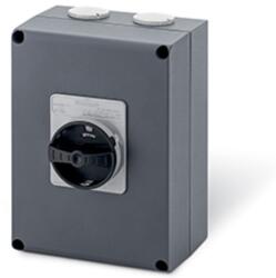 SCAME Intrerupator separatorn80A 4P IP66 150x210x107mm Y2 IK10 GENERAL GREY/BLACK (590.HGE8004)