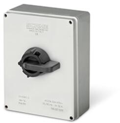 SCAME Intrerupator separatorn63A 3P IP55 DIN-NH 300x380x170mm KF1 IK09 GENERAL GREY/BLACK FUSE: DIN-NH GW 650°C (590.GED6303)