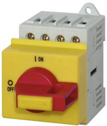 Schrack Comutator principal modular 20A, 3poli, 7, 5kW, rosu (IN8R2322)