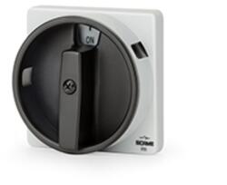 SCAME FRONT OPERATOR PADLOCKABLEnIP65 ø22mm 67x67mm F1 Y1 D1 GENERAL GREY/BLACK TYPE 1, 4, 4X (590.YM68R2)