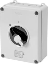 Gewiss Selector rotativ - doza din material izolator - 63A 3P+N - blocabil BLACK KNOB - IP66/67/69 (GW70407NP)