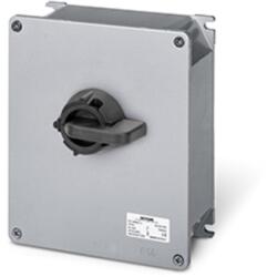 SCAME Intrerupator separatorn32A 3P IP65 gG 10, 3x38mm 217x253x93mm F1 IK10 GENERAL GREY/BLACK FUSE: CILINDRICO (590.HGEF3203)